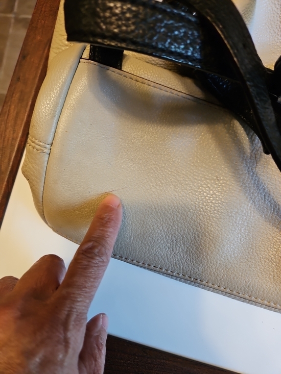 Kate Spade Two-Tone Leather Backpack - Black & Cream main image 16